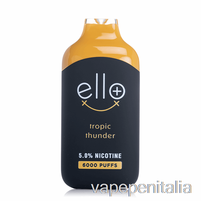 Penna Vape Blvk Ello Plus 6000 Tropic Tuono Ghiaccio Usa E Getta